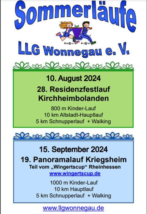 LLG Sommerläufe